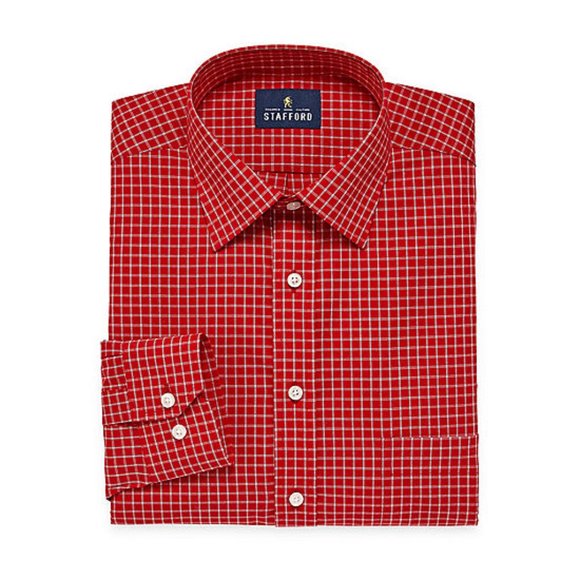 Stafford Other - Stafford Mens Travel Easy-Care Broadcloth Stretch